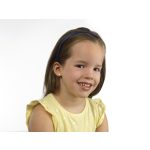 Lisa sárga arany szív fülbevaló