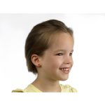 Lisa sárga arany kis eperke fülbevaló