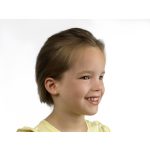 Lisa sárga arany egy köves szív fülbevaló