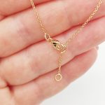 Sárga arany karlánc gyémántokkal