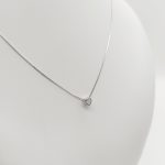 Ezüst nyaklánc kis szív medállal