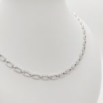 Ezüst nyakék cirkóniákkal