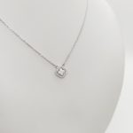 Ezüst nyaklánc gyöngyház lóherével