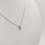Ezüst nyaklánc kis szív medállal