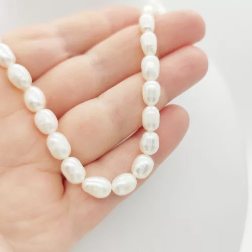 Édes vízi tenyésztett gyöngysor