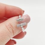 Sok köves ezüst gyűrű