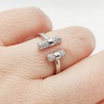 Sok köves ezüst gyűrű