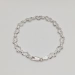 Ezüst szegedi karlánc - 18 cm