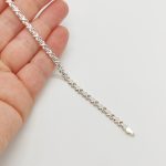 Ezüst szegedi karlánc - 19 cm