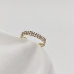 Sárga arany karikagyűrű