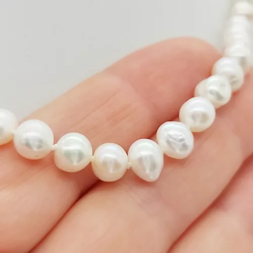 Édes vízi tenyésztett gyöngysor