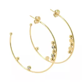 Zag Bijoux aranyozott fülbevaló