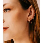 Zag Bijoux aranyozott fülbevaló