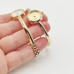 Sárga arany karperec óra