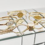 Sárga arany karperec óra