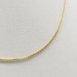 Sárga arany barbara nyaklánc - 42 cm