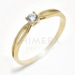 Aramco arany eljegyzési gyűrű