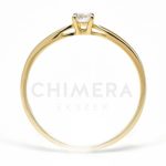 Aramco arany eljegyzési gyűrű