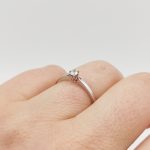 Napoli arany eljegyzési gyűrű