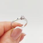 Napoli arany eljegyzési gyűrű