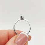 Napoli arany eljegyzési gyűrű