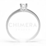 Adelaide arany eljegyzési gyűrű