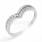 Suzuka arany eljegyzési gyűrű