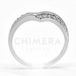 Suzuka arany eljegyzési gyűrű