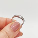 Laguna arany eljegyzési gyűrű