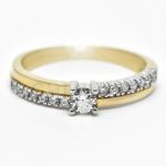 Tifosa arany eljegyzési gyűrű