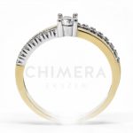 Tifosa arany eljegyzési gyűrű