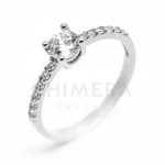 Le Castel arany eljegyzési gyűrű