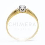 Paolo arany eljegyzési gyűrű