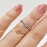 Bellotti arany eljegyzési gyűrű