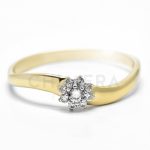 Bellotti arany eljegyzési gyűrű