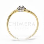 Bellotti arany eljegyzési gyűrű