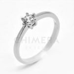 Imola arany eljegyzési gyűrű