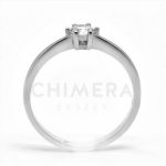 Imola arany eljegyzési gyűrű