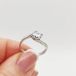 Baggio arany eljegyzési gyűrű