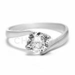 Baggio arany eljegyzési gyűrű