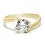 Baggio arany eljegyzési gyűrű