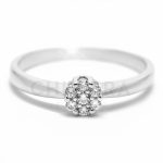 Rosanera arany eljegyzési gyűrű