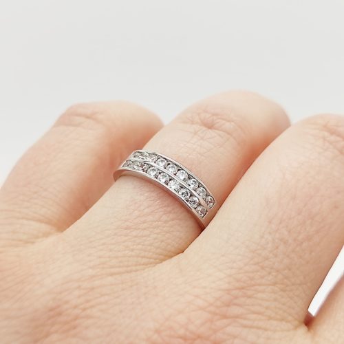 Sepangia arany eljegyzési gyűrű