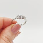 Viennara arany eljegyzési gyűrű