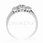 Viennara arany eljegyzési gyűrű