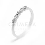 Estella arany eljegyzési gyűrű