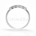 Estella arany eljegyzési gyűrű