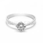 San Marina arany eljegyzési gyűrű