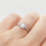 Bellaroma arany eljegyzési gyűrű