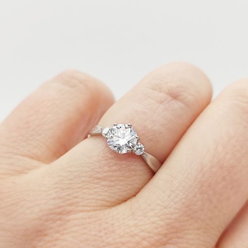 Bellaroma arany eljegyzési gyűrű